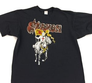 Vintage 80s SAXON Cr