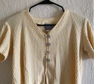 Vintage Button Up Cr