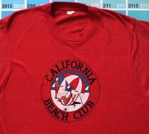 California vintage t