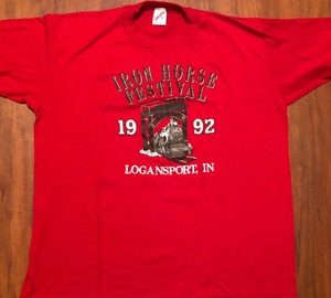 Vintage JERZEES Red